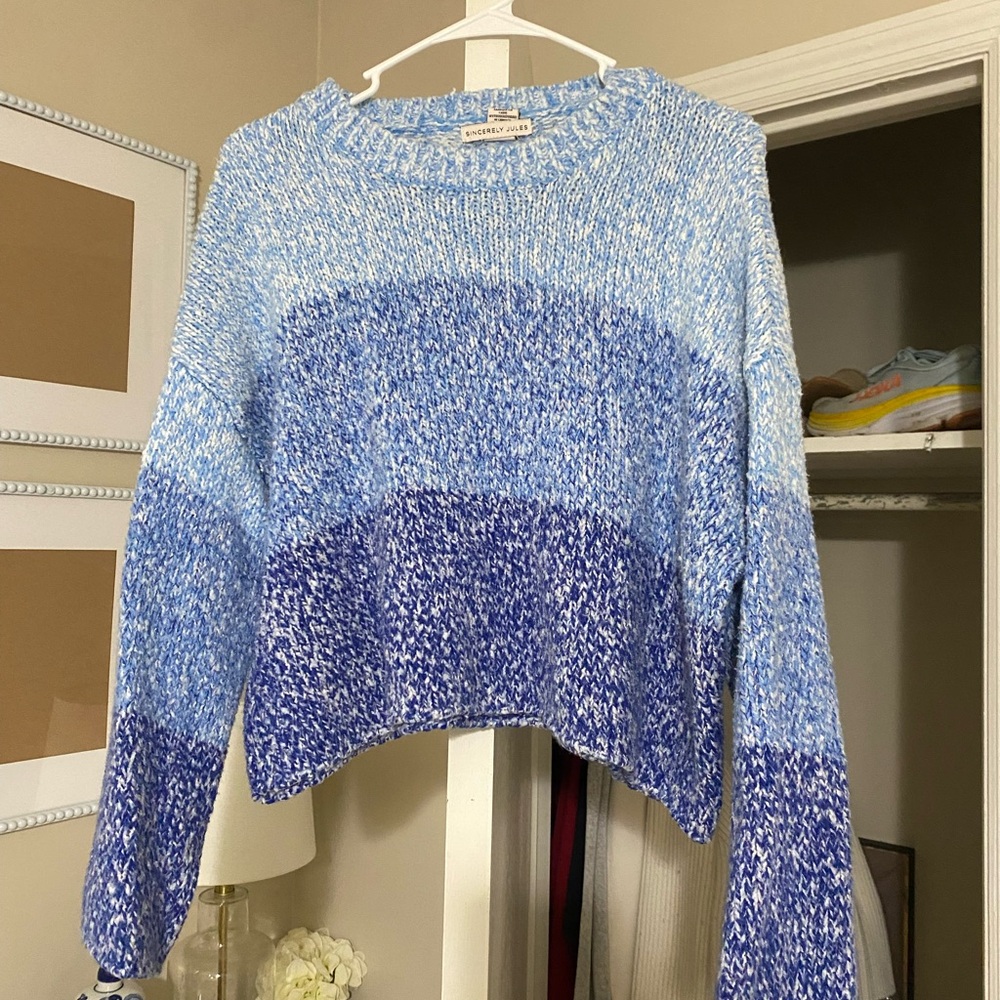 Colorful Knit Women's Sweater